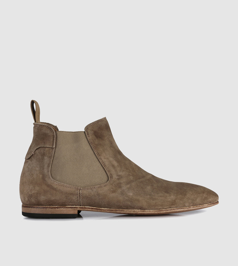 TAN SUEDE CHELSEA BOOT